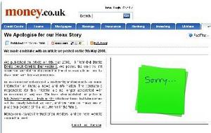 Linkbait-Gate: Money.co.uk Apologises