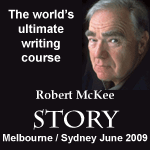 Countdown to Robert McKee in Australia