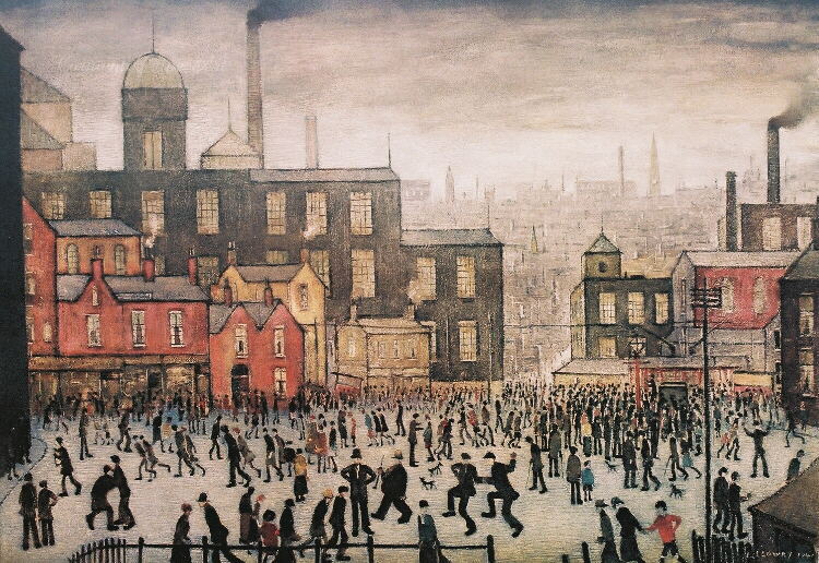 Famous Lowry Paintings Manchester Famous Lowry Paintings Manchester